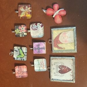 Set of Necklace Charms
